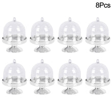 Load image into Gallery viewer, Plastic Mini Cake Stands for Candy Box-Wedding Choc Boxes-Party- Favors