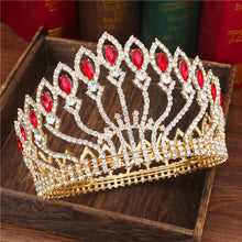 Load image into Gallery viewer, Absolutely Regal Crystal Queen Bridal Crown-Pageant or Mis Quince Tiara