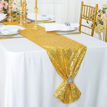 Load image into Gallery viewer, Sequin Table Runners for Wedding - Birthday - Party Table Decorations