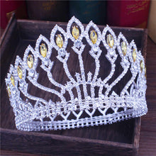 Load image into Gallery viewer, Absolutely Regal Crystal Queen Bridal Crown-Pageant or Mis Quince Tiara