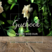 Load image into Gallery viewer, Cards and Gifts Acrylic Sign - Wedding - Mis Quince - Gift Table Sign