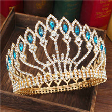 Load image into Gallery viewer, Absolutely Regal Crystal Queen Bridal Crown-Pageant or Mis Quince Tiara