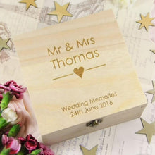 Load image into Gallery viewer, Large Wish Box Guest Book Alternative-Personalized for Any Occasion- Wedding or Quinceanera Event