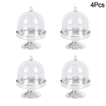 Load image into Gallery viewer, Plastic Mini Cake Stands for Candy Box-Wedding Choc Boxes-Party- Favors