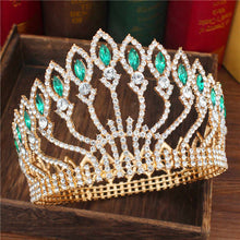 Load image into Gallery viewer, Absolutely Regal Crystal Queen Bridal Crown-Pageant or Mis Quince Tiara