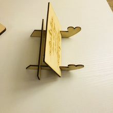 Load image into Gallery viewer, Custom Wedding Wood Guest Book Idea-Personalized Wish Drop Tier