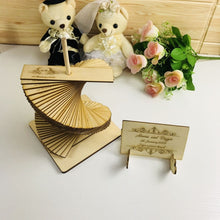 Load image into Gallery viewer, Custom Wedding Wood Guest Book Idea-Personalized Wish Drop Tier