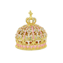 Load image into Gallery viewer, Crown Ring Jewelry Box Holder for Wedding Day