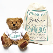 Load image into Gallery viewer, Personalized Bridal Party Teddy Bears - Flower Girl - Ring Boy- Bridesmaids