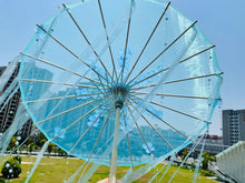 Load image into Gallery viewer, Paper Silk Parasol - Decorative Umbrella for Bridal Shower or Baby Shower