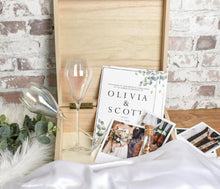 Load image into Gallery viewer, Large Wish Box Guest Book Alternative-Personalized for Any Occasion- Wedding or Quinceanera Event