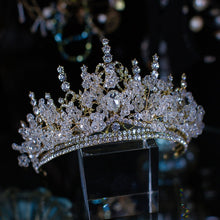 Load image into Gallery viewer, Glamour Princess Tiaras - Crowns Headpiece for Bride or Quinceanera