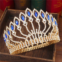 Load image into Gallery viewer, Absolutely Regal Crystal Queen Bridal Crown-Pageant or Mis Quince Tiara
