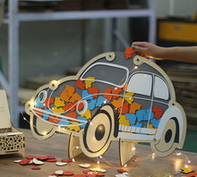 Load image into Gallery viewer, Cute Car Design Guest Book Alternative - Wish Drop Box for Party-Wedding