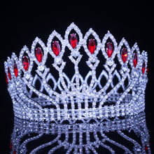 Load image into Gallery viewer, Absolutely Regal Crystal Queen Bridal Crown-Pageant or Mis Quince Tiara