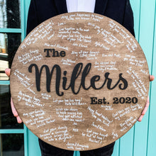 Load image into Gallery viewer, Rustic Wedding Sign - A Wooden Wedding Guest Book Alternative