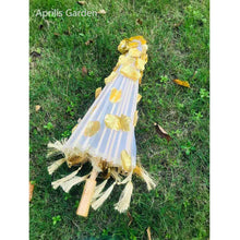 Load image into Gallery viewer, Paper Silk Parasol - Decorative Umbrella for Bridal Shower or Baby Shower