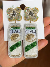 Load image into Gallery viewer, Boho Earrings - Fashion Beaded Earrings - Bride Chic Bottle Earrings