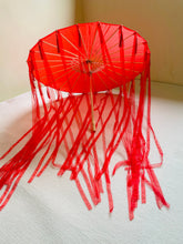 Load image into Gallery viewer, Paper Silk Parasol - Decorative Umbrella for Bridal Shower or Baby Shower