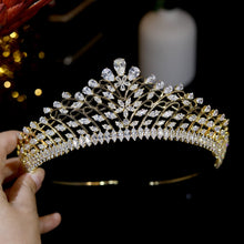 Load image into Gallery viewer, Stars Galore Gold Collection Crowns-Bridal Tiaras