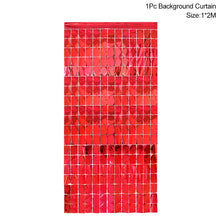 Load image into Gallery viewer, Party Background Glitter Look Curtain Glitter Backdrop Wedding - Party Decoration