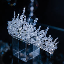 Load image into Gallery viewer, Glamour Princess Tiaras - Crowns Headpiece for Bride or Quinceanera