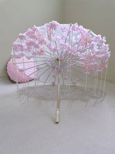 Load image into Gallery viewer, Paper Silk Parasol - Decorative Umbrella for Bridal Shower or Baby Shower
