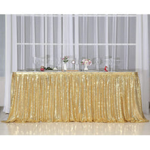 Load image into Gallery viewer, Sequin Rectangular Table Skirting for Party Tables - Wedding Decoration-Party Linen