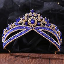 Load image into Gallery viewer, Ribbons Design Retro Crystal Tiara