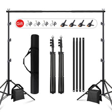 Load image into Gallery viewer, Professional Background Photo Frame Stand - Backdrop - For Decor Curtains at Special Events
