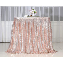 Load image into Gallery viewer, Sequin Rectangular Table Skirting for Party Tables - Wedding Decoration-Party Linen
