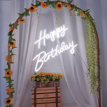 Load image into Gallery viewer, Acrylic Neon Signs Made For Indoor Wedding-Birthday or Any Party Decoration
