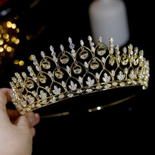 Load image into Gallery viewer, Stars Galore Gold Collection Crowns-Bridal Tiaras