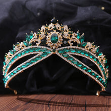 Load image into Gallery viewer, Ribbons Design Retro Crystal Tiara