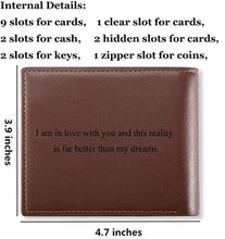 Load image into Gallery viewer, Personalized Wallets High Quality PU Leather- Custom Photo Wallet-Great Bridal Party Gift
