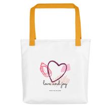 Load image into Gallery viewer, Heart Silhouette Personalized Design Tote bag