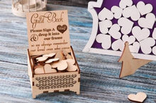 Load image into Gallery viewer, Fairytale Castle Wish Drop Box - Wedding or Quinceañera Guest Book Sign Alternative