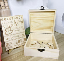 Load image into Gallery viewer, Ring Design Personalized Guest Wish Drop Box - Wedding