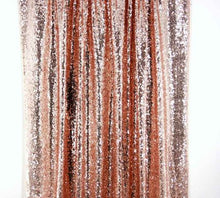 Load image into Gallery viewer, Shimmer Sequin Backdrop Curtain For Wedding - Birthday Party- Anniversary - Background Photo Prop