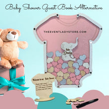 Load image into Gallery viewer, Baby Shower Guest Book Alternative-Wish Drop Frame Box