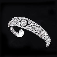 Load image into Gallery viewer, Luxury Austrian Rhinestone Princess Inspired Bridal Crown-Crystal Tiara