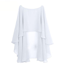 Load image into Gallery viewer, Ladies Wedding Shawls-Wraps-Sheer Chiffon Evening Cover Ups