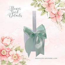 Load image into Gallery viewer, flower girl basket with bow