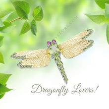 Load image into Gallery viewer, Handmade Dragonfly Brooches For Women - Fine Jewelry