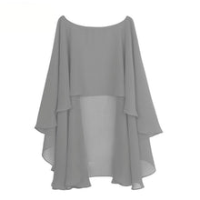 Load image into Gallery viewer, Ladies Wedding Shawls-Wraps-Sheer Chiffon Evening Cover Ups