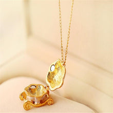 Load image into Gallery viewer, Princess Fairy Carriage Necklace Exquisite Pendant
