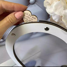 Load image into Gallery viewer, Personalized Love Heart Wish Drop Box Wedding Guest Book Alternative