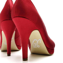 Load image into Gallery viewer, I Do - Me Too Novelty Cute Rhinestone Wedding Shoe Decals-Stickers