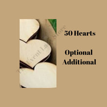Load image into Gallery viewer, Guestbook Alternative Personalized Wish Drop Box with Larger Hearts and Sign