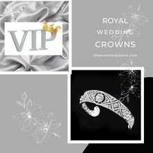 Load image into Gallery viewer, Luxury Austrian Rhinestone Princess Inspired Bridal Crown-Crystal Tiara